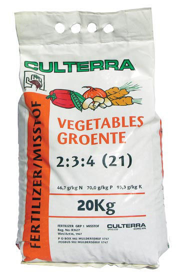 Picture of Culterra Vegetable 2:3:4 (21) 20Kg