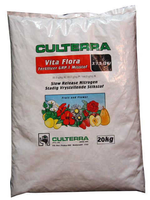 Picture of Culterra Vitaflora 3:1:5 (26) SRN Fruit and Flower 20 Kg