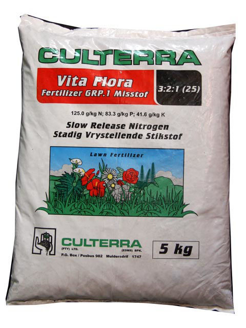 Picture of Culterra Vitaflora 3:2:1 (28) SRN Lawn 5Kg